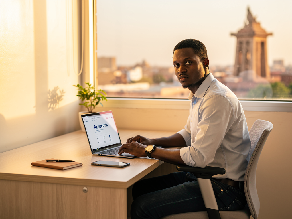 Illustration de la plateforme Academia